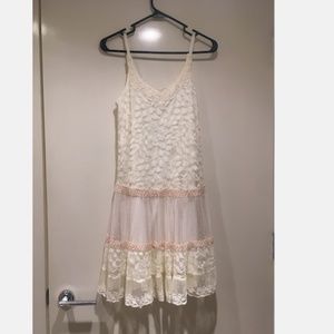 Francesca's Collections Whisper Lace Dress S NWT